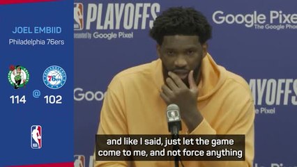 MVP ceremony could have been done at a different time - Embiid