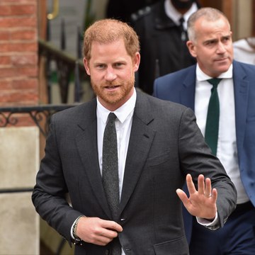 Prince Harry arrived for King Charles' coronation alongside Princess Eugenie and Princess Beatrice