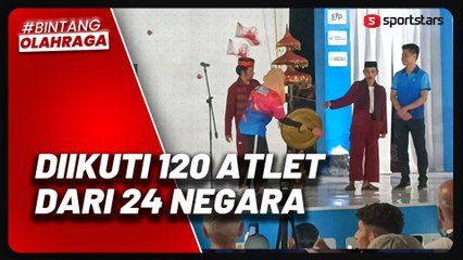 Diikuti 120 Atlet dari 24 Negara, Piala Dunia Panjat Tebing 2023 Indonesia Resmi Dibuka