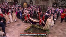 Couronnement de Charles III : le couple royal quittent Westminster