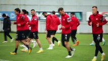 SİVAS - Sivasspor, Ümraniyespor maçının hazırlıklarını tamamladı