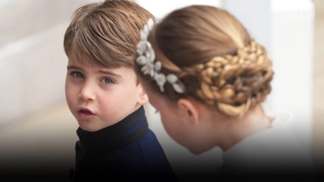 Prince George, Princess Charlotte and Prince Louis Arrive at Grandfather King Charles' Coronation