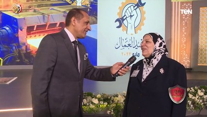 عاملة سابقة بشركة "مصر للطيران": تكريم الرئيس لي كان بالنسبالي "حلم"