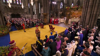 The historic moment King Charles III is crowned