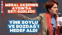 Meral Akşener Aydın'da Esti Gürledi! Soylu ve Bozdağ'a Zehir Zemberek Sözler