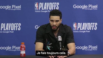 Celtics - Tatum : "La soirée MVP de Joel Embiid m'a mis dans mon match"