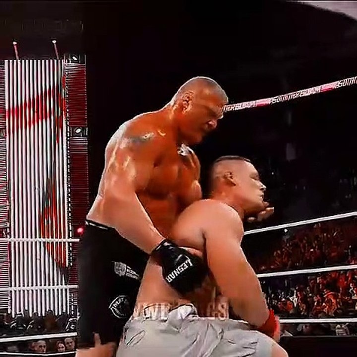 Wrestling of John Cena and Rock