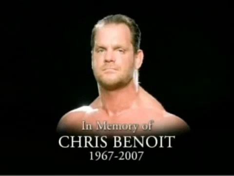 Chris Benoit Official Tribute from WWE Raw 25 06 2007
