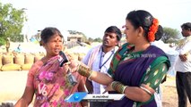 Women Farmer About Crop Damage _ Teenmaar Chandravva  _ V6 News