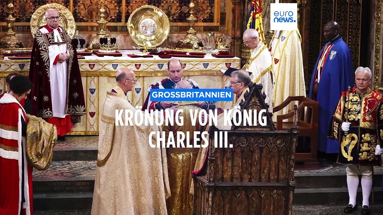 'God Save The King': Charles und Camilla zu König und Königin gekrönt