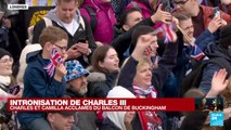 Le roi Charles III et la reine Camilla acclamés du balcon de Buckingham