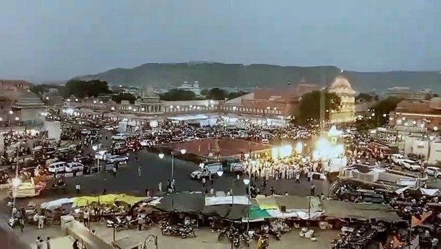 गुलाबी नगर में सुहाना हुआ मौसम, शाम होते ही चली 35 किमी प्रति घंटे की रफ्तार से हवा