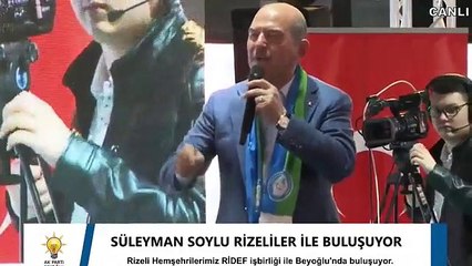Soylu yine kendinden geçti: Tayyip Erdoğan fırsatını kaçırmak istemiyorum