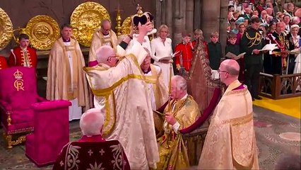 "Dios salve al rey": el momento de la coronación de Carlos "El Vago" III de Inglaterra