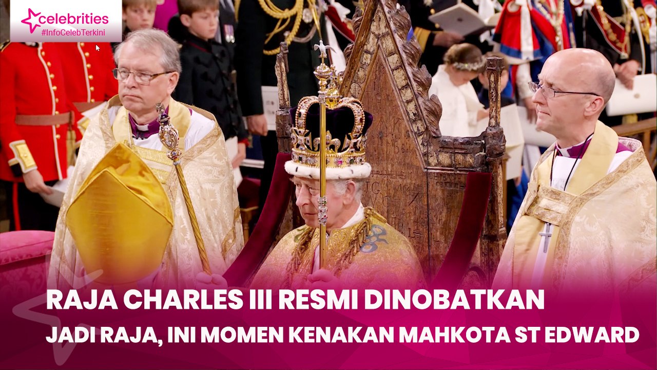 Raja Charles III Resmi Dinobatkan Jadi Raja, Ini Momen Kenakan Mahkota St Edward