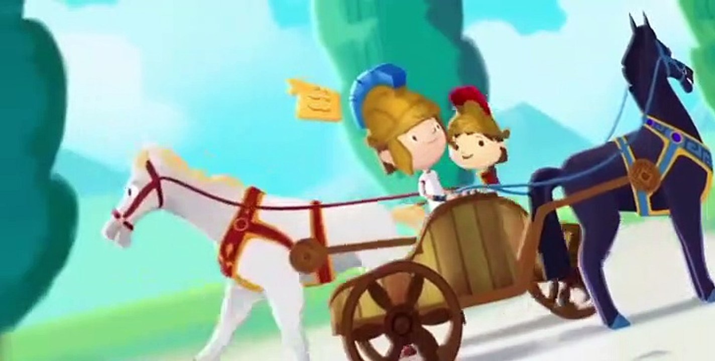 Justin Time Justin Time E11-12 Roman Racers / Show and Tell