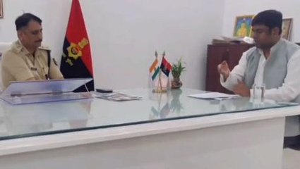 मुजफ्फरपुर: मुकेश साहनी एसएसपी से मिले बोले जांच कर दोषियों पर कार्रवाई हो