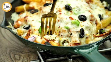 Pizza Fries Recipe - Courtesy Food Fusion