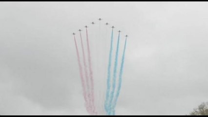 Carlo III: incoronazione, ultimo atto con le Frecce Rosse della RAF