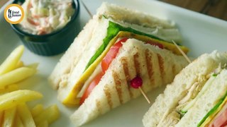 Club Sandwich recipe - Courtesy Food Fusion