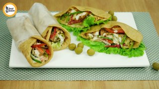 Chicken Shawarma  Homemade Recipe - Courtesy Food Fusion