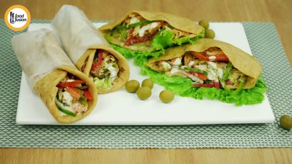 Chicken Shawarma  Homemade Recipe - Courtesy Food Fusion