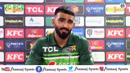 Babar Azam The Bradman | Usama Mir Press conference after 4odi win against NZ | Shadab vs Usama