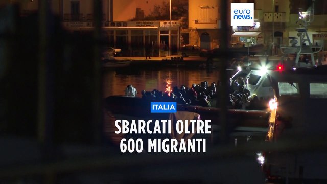 Lampedusa, oltre 620 migranti sbarcati in meno di 24 ore