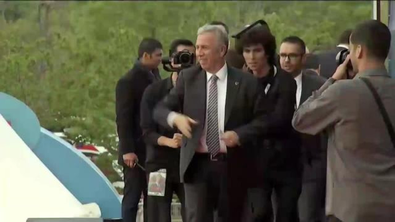 Ankara Büyükşehir Belediye Başkanı Mansur Yavaş Millet İttifakı İstanbul mitinginde konuştu