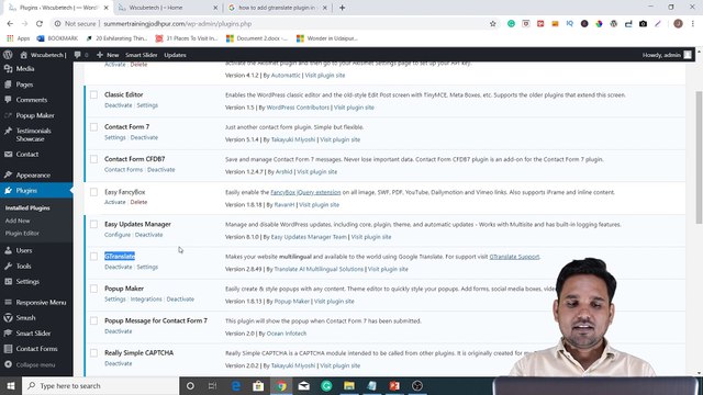 How to Add Google Translate in Wordpress Website _ WordPress Tutorials-(1080p)