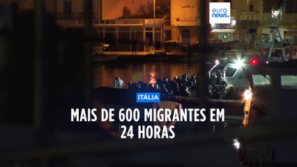 Mais de 600 migrantes resgatados este sábado em Itália e 1.200 na Tunísia