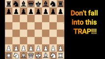 Don't fall into this TRAP!!! | Knight smothered mate| Chess Tactics #learnchesstactics