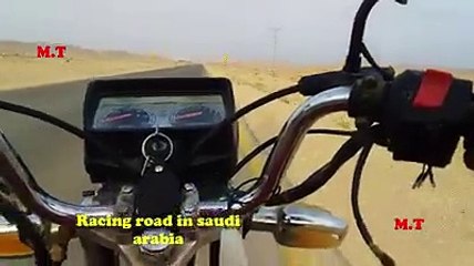 Bike racing in Saudi Arabia