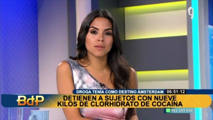 Caen con 9 kilos de droga que tenían como destino la ciudad de Ámsterdam