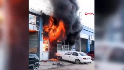 Metal Sanayi’de yangın! Üç iş yerine daha sıçradı