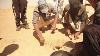 المنقبون عن الذهب في صحراء موريتانيا