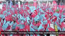 Millet İttifakı İstanbul Mitingi... Davutoğlu: 