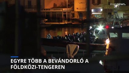 Több mint 600 bevándorló érkezett 24 óra alatt Lampedusára