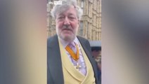 Stephen Fry praises ‘enchanting and extraordinary’ coronation ceremony