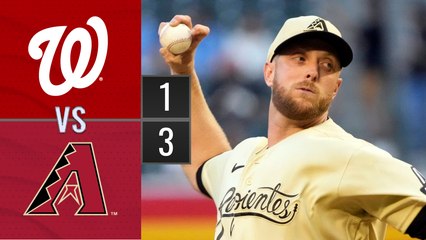 Resumen Nacionales de Washington vs Diamondbacks de Arizona | MLB 05-05-2023