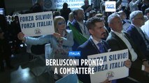 Milano, standing ovation per il videomessaggio di Berlusconi alla convention di Forza Italia