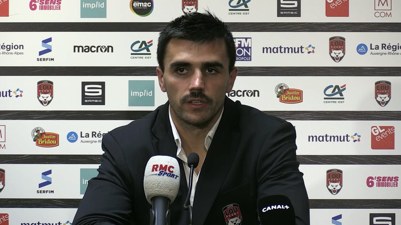 Baptiste Couilloud et Dylan Cretin après LOU - USAP