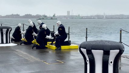 Portsmouth Naval Base Gun Salute