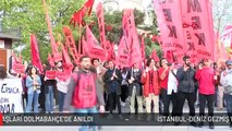 İSTANBUL-DENİZ GEZMİŞ VE ARKADAŞLARI DOLMABAHÇE'DE ANILDI