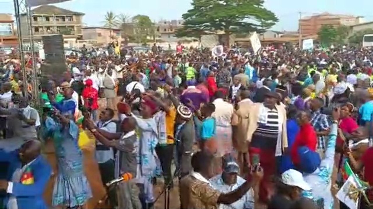 Fin du meeting du MRC ce 06 mai 2023 à Mendong- Yaoundé