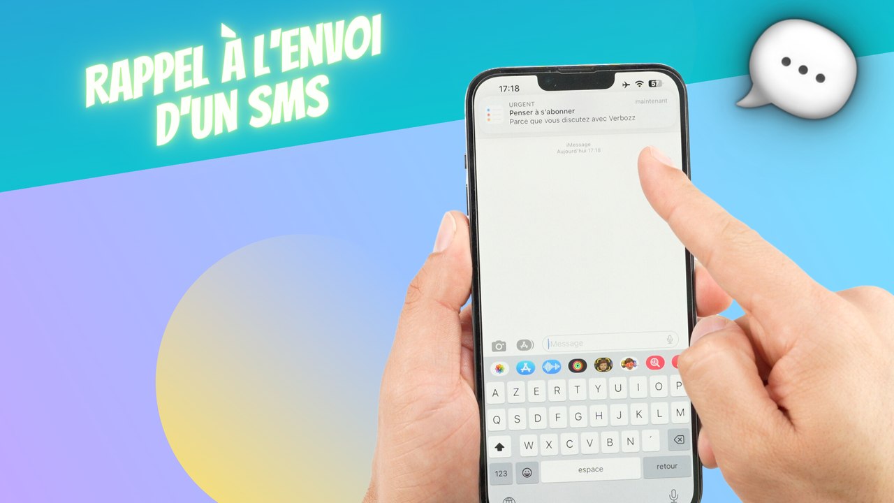 Astuce rappel SMS iPhone