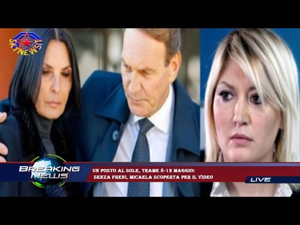 Un posto al sole, trame 8-12 maggio:  senza freni, Micaela scoperta per il video