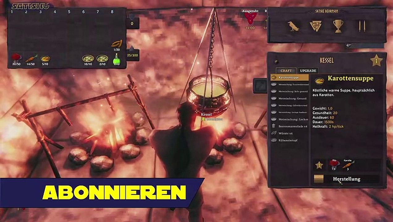 Gestorben, Wiederbelebt, Symbolbild. Valheim #151