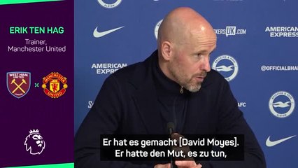 Ten Hag: "Nachfolge von Sir Alex" schwierig