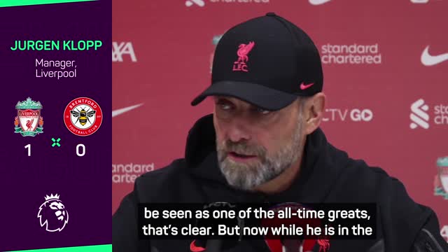 Klopp says Salah will be seen as all time-great